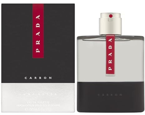 Prada Luna Rossa Carbon Eau De Toilette for Men, 150 ml