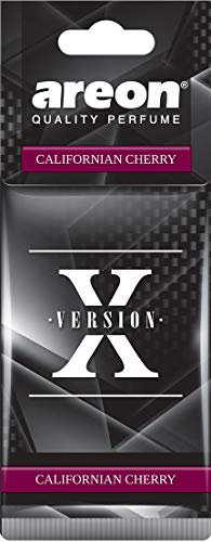 Autodufterfrischer AREON X Version Auto Duft Duftbaum Lufterfrischer (Pack x 3, X Version Californian Cherry)