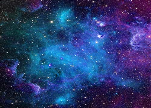 BELECO 2.1x1.5m Kosmischer Galaxie-Hintergrund aus Stoff, Sternenhimmel, Milchstraße, Sterne, Hintergrund, Universum, Weltraum-Thema, Fotohintergrund, Galaxie, Geburtstagsparty-Dekorationen