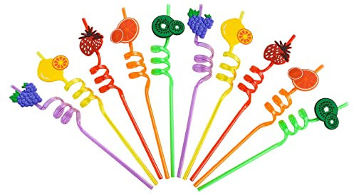 TIAVNTD Pailles colorées, pailles en plastique réutilisables, gobelets en plastique avec couvercles et pailles, pailles colorées et flexibles pour thé Boba, durable de qualité restaurant