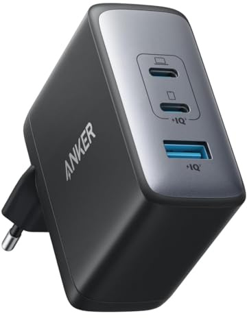 Anker Tragbares Ladegerät, Schwarz