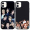 nurkorki [2 Stück Stray Kids Handyhülle für iPhone 11 Hülle 6,1, Kpop Start für Mädchen Frauen Silikon TPU Stoßfest Case Design Muster with Schutzhülle für Skz Fans für iPhone 11 Hüllen,02