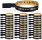 Tigeen 100 Stück VIP-Armbänder, Stoff für Veranstaltungen, Partys, VIP-Armbänder für Hochzeit, Konzert, Messe (schwarz)
