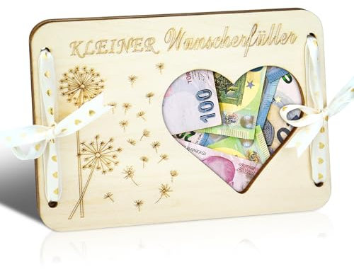 TAKULA Wunscherfüller Geldgeschenk Geldgeschenke Geburtstag Geldgeschenke Verpackung Geld Geschenk Geschenkverpackung Geburtstag|Wunscherfüller