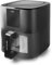Lacor - 69515 - Freidora sin Aceite CrystalFry, Freidora de Aire, Ventana Transaparente, Panel Led, 8 Programas, Antiadherente, TotalCook Technology, Capacidad: 7 L