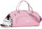 FIORETTO 30L Klein Sporttasche & Reisetasche für Damen und Herren mit Schuhfach & Nassfach Tasche für Sport Fitness & Reisen Trainingstasche, Weekender Gym Bag Rosa