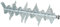 Makita 1913J5-0 Vertikutier-Walze für Akku-Vertikutierer UV001G, Arbeitsbreite 38 cm