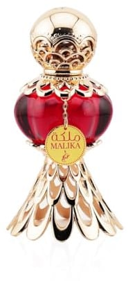 Khadlaj Malika Red Concentrated Perfume Oil 20ml for Women – Soft Sweet Musk Perfume Oil with Grapefruit, Wild Berries, Jasmine, Coconut, Musk, Peach & Cedarwood
