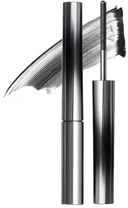 Judy Doll Curling Iron Mascara, Judy Doll Mascara, Judy Doll 3D Curling Wimperneisen-Mascara, Waschbar Borstenlose Metall Lockenstab Mascara,Curling & Voluminous Mascara (Schwarz)