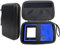 TRIPHKAR Tragbare Tasche Organizer Case Hart Eva Etui Hülle für Gameboy Color GBC GBA GBP Console, Festplatte 2.5 Zoll, Kabel und Zubehör (Schwarz)