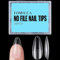 TOMICCA Almond Kurz Nageltips-240 Stück Tips für Gelnägel Falsche Nagelspitzen Nail Tips für Nagelverlängerung und Nail Art DIY Nagelstudio zu Hause 12 Größen Künstliche Gel Nail Tips