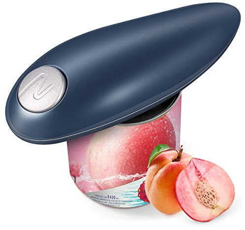 Electric Can Opener, Electric Tin Opener Hand Free, Can Openers 360° One Button Automatically Open Any Size Cans, Safe and Reliable, Kitchen Best Choice—Powerful, Safe & Easy for Cooks and Housewives