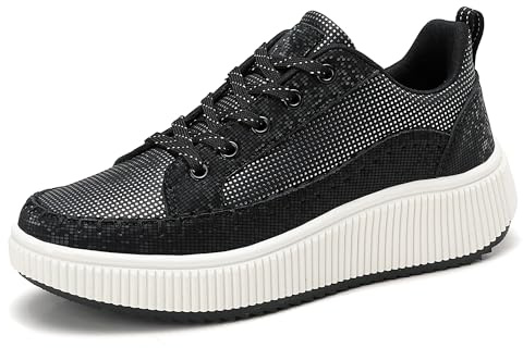 ZPAWDH Femme Air Baskets Chaussures de Sports Outdoor Shock Absorbing Running Fitness Léger Sneakers