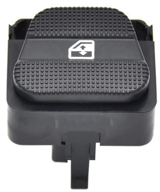 Interrupteur Lève-Vitre pour VW pour Golf Interrupteur Vitre Électrique Voiture Rétroéclairage Vert 1H0959855 1H0959855C Vitre Électrique Interrupteur(6 Pins)
