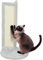 PawHut Poste rascador para gatos, 56 cm, con almohadilla de sisal, para esquinas interiores, esquinas de mesa, esquinas de sofá, color gris