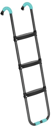 Rutschfeste Trampolinleiter-96 cm Höhe, 2/3-Stufen breites Trampolin-Zubehör | Langlebige sichere Trampolinschritte 6ft-16ft, perfekt für draußen hüpfenden Spaß spielen Kinder Kinder Erwachsene