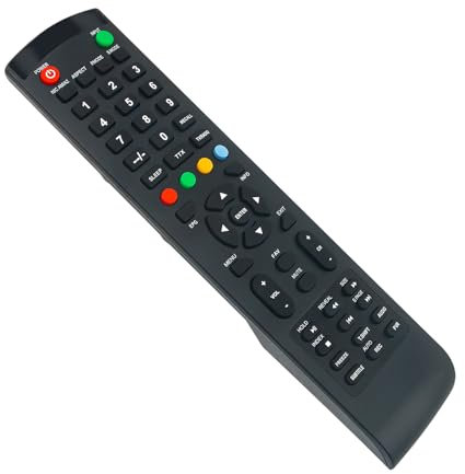 HTL-3246 Ersetzt Fernbedienung -VINABTY-fit für Xoro TV-Fernbedienung HTL-3246 HTL-2447 HTC-2448 HTC-3248 HTC244-83248 HTC24483248 HTL2447