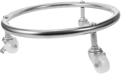 Cabilock Soporte para De Gas con Ruedas Móvil para Tanque De Soporte para Cilindro De Gas para Cocina o Exterior