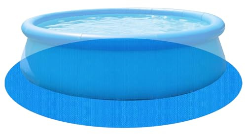 Eventerde 335 cm Piscina Base Piscina Liner Piscina Base Antideslizante Esterilla de Protección del Suelo en PE Protección Aislante Esterilla de Protección para Pasarelas y Cubiertas