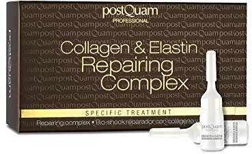 Postquam - Ampollas Antiedad - Bio-Shock Reparador con Colágeno y Elastina - Tratamiento Antienvejecimiento y Antiarrugas - Efecto Lifting, Mejora la Elasticidad de la Piel - 12 Ampollas x 3 ml