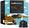 FRHOME - 96 capsules de café compatible Nescafé Dolce Gusto - Cafè Mélange Napoli intensité 12 - Il Caffè Italiano