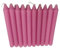 Pack of 10 Colourful Non DRIP Dinner Candles for Less Price - AVILABLE in Purple, Green,Blue,Pink, Orange,White and RED (Pink)