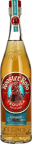 Rooster Rojo Reposado Tequila 70cl, 38% ABV | 100% Blue Weber Agave | Double Distilled, Filtered Through Silver, Barrel Aged