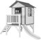 AXI Maison Enfant Beach Lodge XL en Blanc avec Lodge XL Playhouse Classic - White Slide | Maison de Jeux en Bois FFC pour Les Enfants | Maisonnette/Cabane de Jeu pour Le Jardin