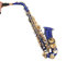 PECY Saxophon Alto Flach E Blaues Saxophon