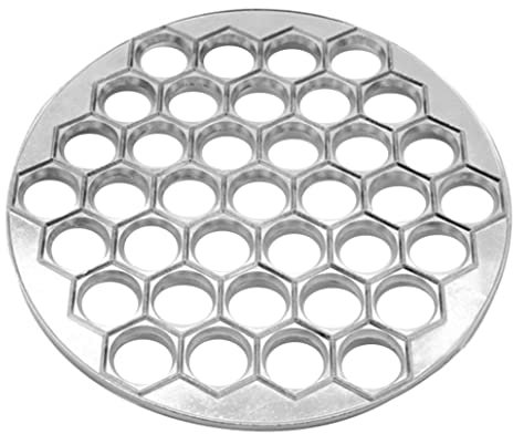 Küchenteigpresse Ravioli Making Formenknödelschimmelhersteller DIY MAKER DUMPLING PELMENI MORM PAYS FORM 37 Löcher Knödelmacher, russischer Pelmeni -Hersteller, Knödelformmacher, Knödelform,
