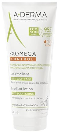EXOMEGA Milk Control | Body & Face - Soothes Itching, Nourishes - Dry Skin with Atopic Tendency - Babies, Children & Adults
