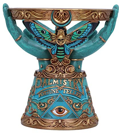 Nemesis Now The Teller Crystal Ball Holder, Blue, 15cm