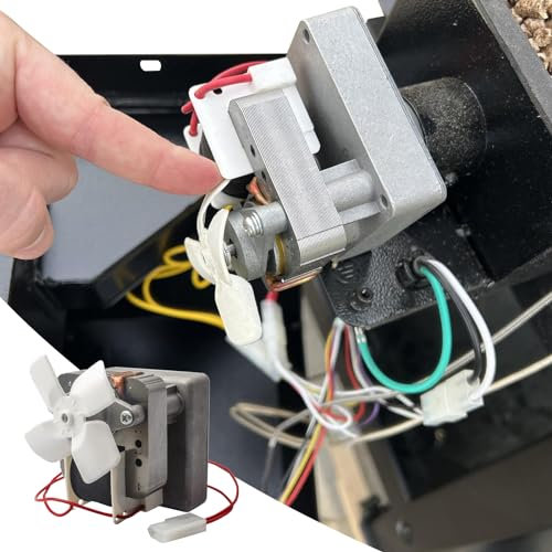 Verbesserte 2,0 U/min Schneckenmotor Ersatzteile für Traeger & Pit Boss & Camp Chef & Z Grills Universal AC Pellet Grills Getriebemotor Starkes Drehmoment
