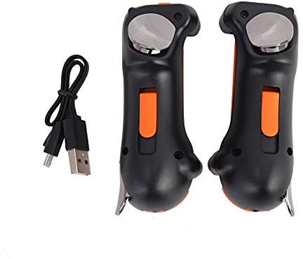 CAPS Sechs Finger für PUBG Kontrolleur KapazitäT Einstellbarer Spiel AuslöSer L1R1 Spielen Kissen KnüPpel Orange