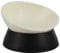 Bulldog Bowl Anti-Slip Dog Cat Dish Detachable Rubber Dog Bowl Pet Sterile Tilted Pet Feeder Slope Bas (Black, 3.5 Cup (Medium/Large Dog))