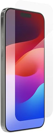 ZAGG InvisibleShield Glass+ iPhone 15 Pro Max Screen Protector – 3X Stronger with Reinforced Edges, Scratch & Smudge-Resistant Surface, Easy to Install