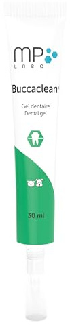 MP Labo Buccaclean® Gel 30 ML - Gel Dentaire pour Une Bouche Saine et des gencives apaisée - Chien et Chat
