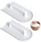 Leogony 2PCS Cake Smoothers for Fondant, Icing Smoother Tool Polisher