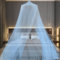 Mosquitera Cama Grande Mosquitera para Cama Matrimonio y Individual, Mosquito Net Universal Mosquitera de Cama, Mosquiteras para Cama para Camping Jardin(Azul)