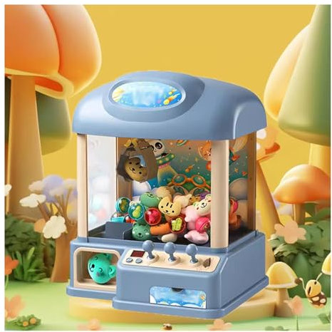 HAZARA Mini Distributeur De Bonbons Exercer La Coordination œIl-Main , Candy Grabber Machine Adaptable à Diverses Occasions , Candy Grabber Convient Aux CompéTitions Familiales,Blue