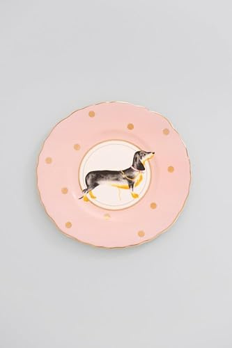 YVONNE ELLEN Doggie Sandwich Plate 23cm