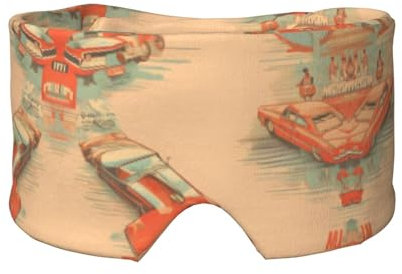 Schlafmaske, Augen- und Ohrenschützer, für Meditation und Reisen, atmungsaktiv, verstellbar und vollständige Abdeckung