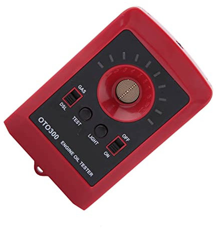 Yctze Analizzatore Olio Motore per Auto: Rilevatore Digitale per Test di qualità e Gas - Tester Olio Motore per Veicoli - Strumento di Analisi Olio Motore per Manutenzione e