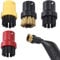 4 Pcs Steam Cleaner Nozzle Bristle for Karcher Steam Cleaner Accessories Compatible with Karcher Steam Cleaner SC1 SC2 SC3 SC4 SC5 SC7 CTK10 Series