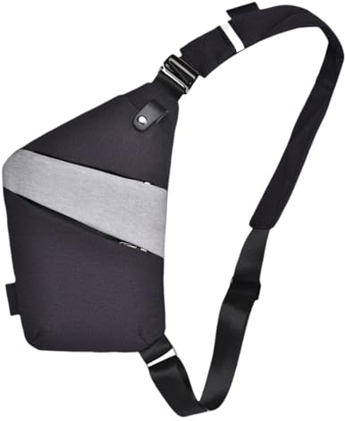 La Compatta - Antifurto Intelligente borsa da Viaggio Antifurto da Uomo - Piatta e Invisibile Sotto la Giacca, Borsa multifunzionale alla moda, per Viaggi e Quotidiano