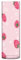 OWFKAY Vase à fleurs cylindrique 10 cm de large x 30 cm de haut pour centres de table, décoration de maison, bureau, récipient de rangement, fraise sur rose