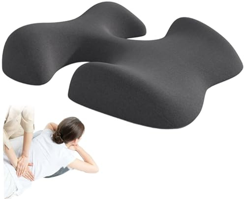 Obelunrp Brustkissen für Massage Memory Foam Hohlige Brust Stützende Brustkissen für Massagetisch, Reisen, Schlafen, Abnehmbar und waschbar, verstärken, für