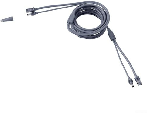 Cable de conexión Ethernet 2 en 1 con adaptador de corriente USB C para Starlink Mini apto para aplicaciones móviles y exteriores (con adaptador)