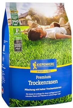 Kiepenkerl Trockenrasen 1089026, Rasensaat | Für trockene Standorte, RSM zertifiziert