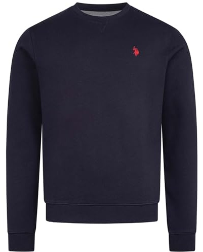 U.S. POLO ASSN. Herren Sweatshirt (S-3XL) Baumwollmix, Rundhals, Langarm Pullover - P033